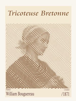 TRICOTEUSE BRETONNE BY WILLIAM BOUGUEREAU