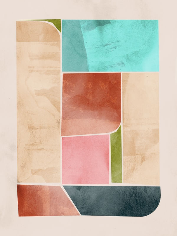 CROMATISMO - GEOMÉTRICO ABSTRATO II - DÍPTICO