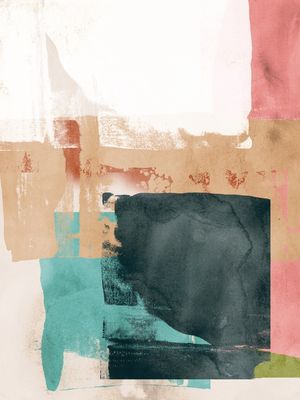 CROMATISMO - PINCELADAS ABSTRATAS I - DÍPTICO