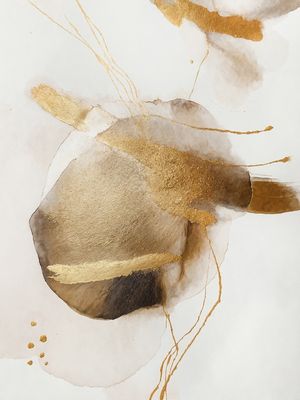 DUO ABSTRATO DOURADO STONE - CHARME 4