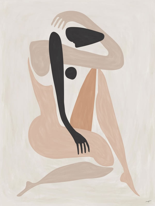 A WOMAN REFLECTING