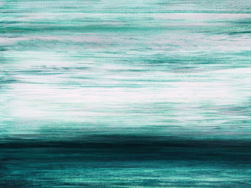 MUMBLED TRUTHS 3 CERCETA VERDE MINIMALISTA OCEANO PAISAGEM PINTURA