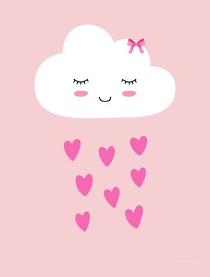 NUVEM GOTAS AMOR