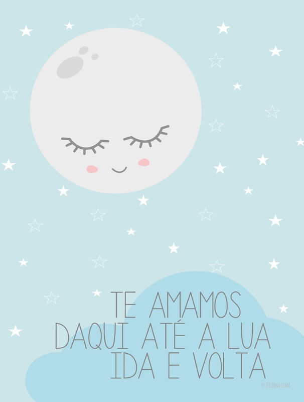 LUA BEBÊ TE AMO