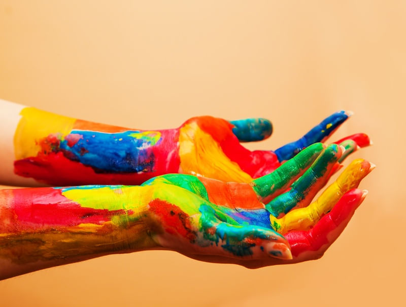 COLORED HANDS