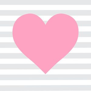 CORAÇÃO ROSA INFANTIL