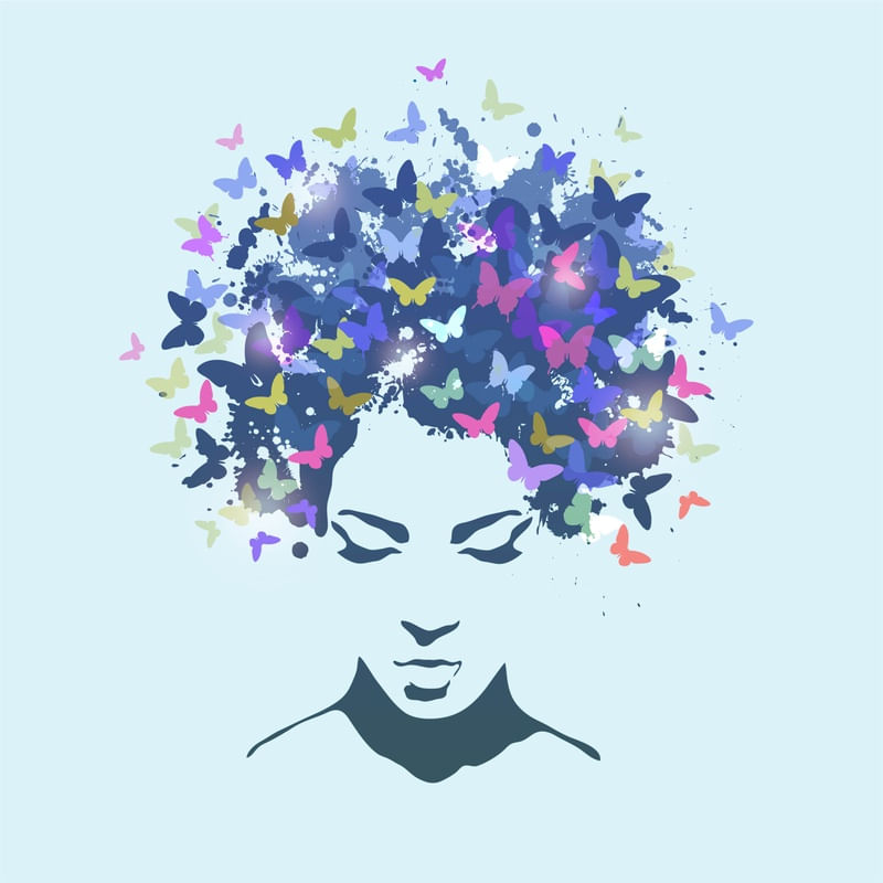 BUTTERFLY WOMAN