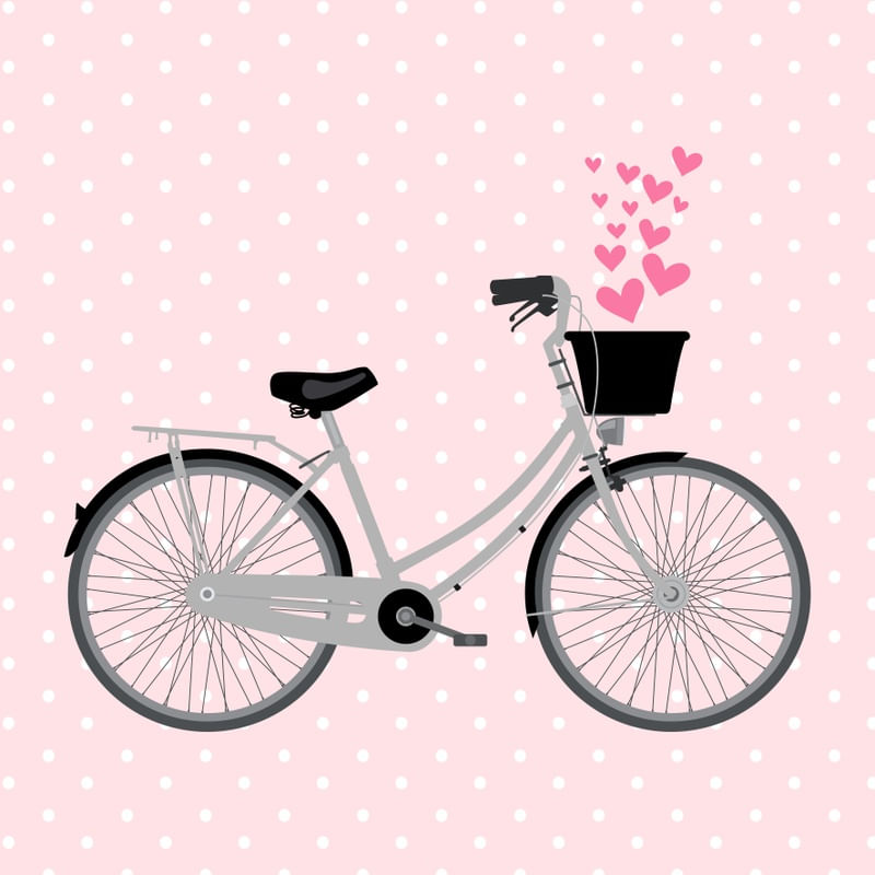 BICICLETA DECOR MENINA