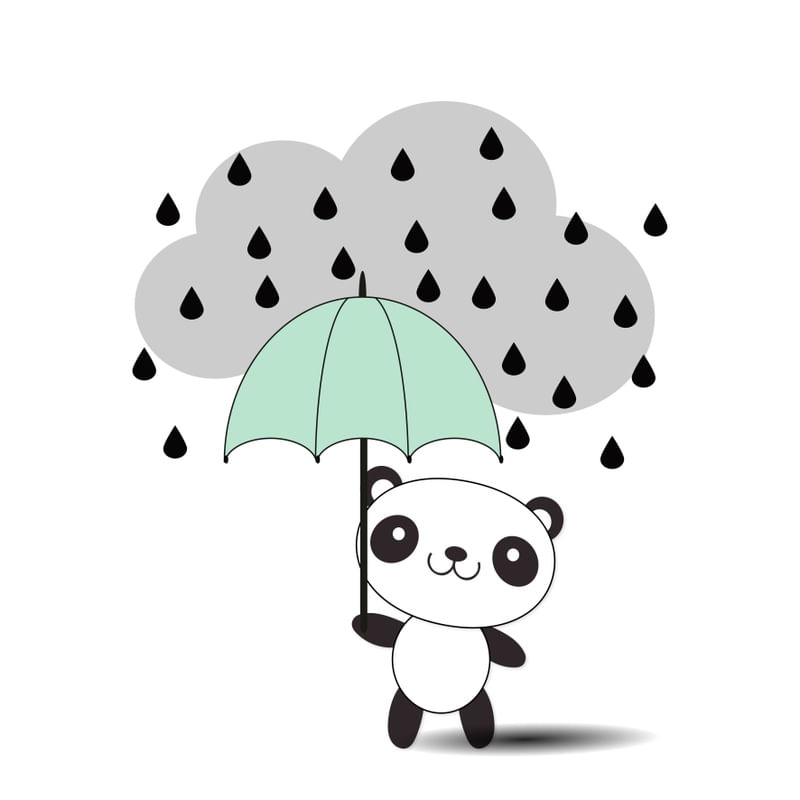 PANDA MENINO BEBÊ