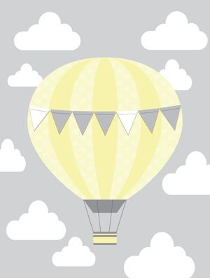 BALÃO AMARELO C CINZA