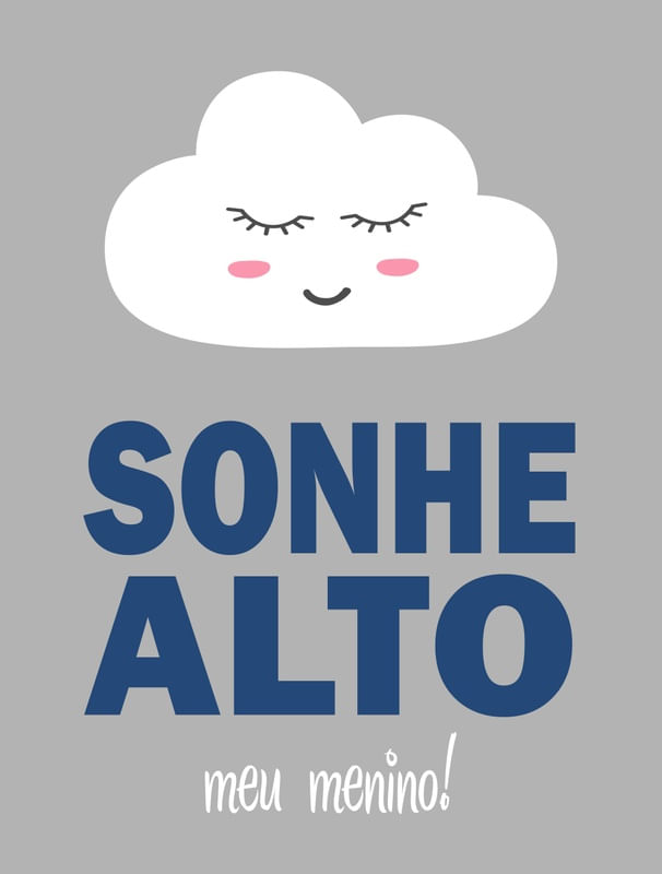 SONHE ALTO MENINO NUVEM