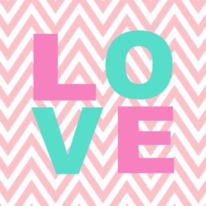 LOVE ROSA COM TURQUESA