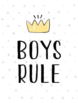 BOYS RULE INFANTIL