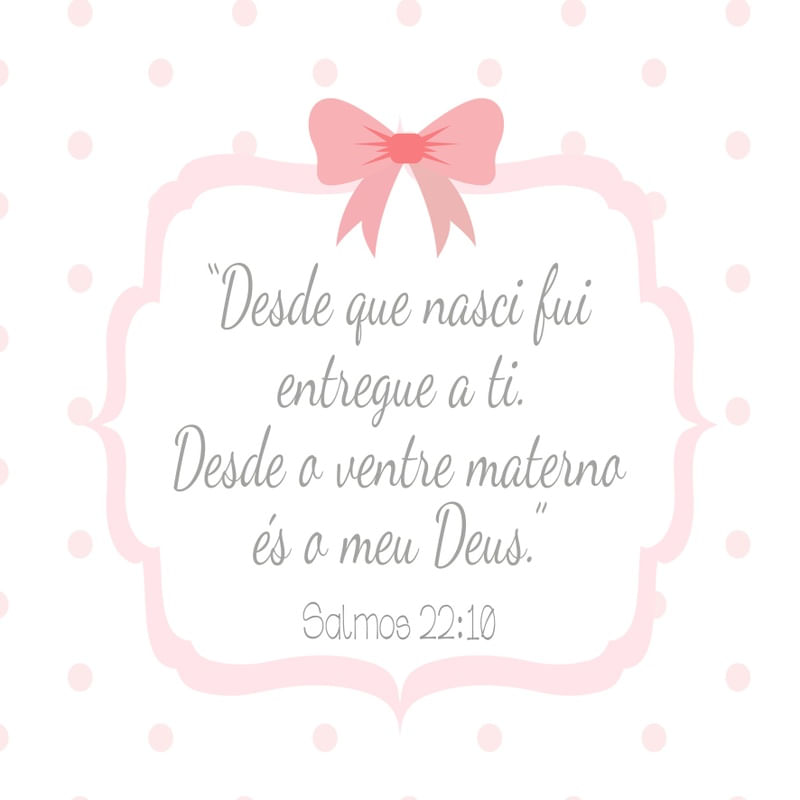 DECORAÇÃO MENINA VERSÍCULO