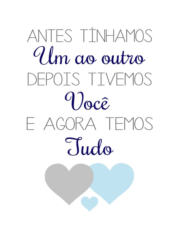 DECORAÇÃO INFANTIL FRASE FAMÍLIA