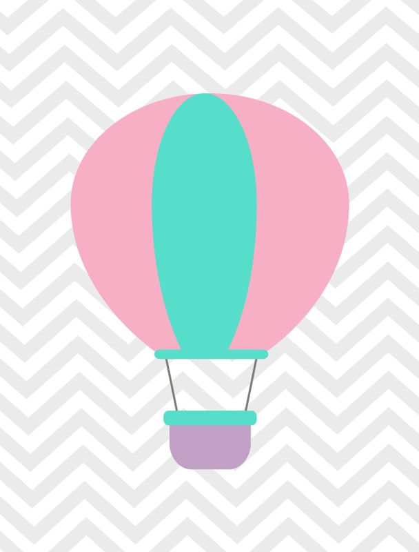DECORAÇÃO MENINA BALÃO