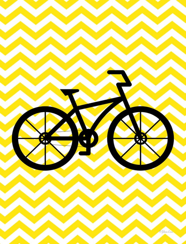 DECORAÇÃO CHEVRON BICICLETA