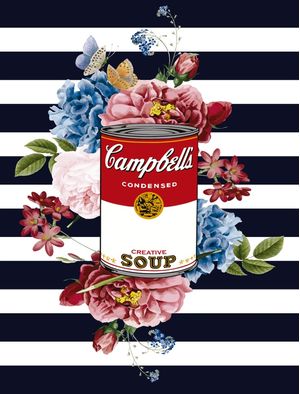 CAMPBELL`S SOUP FLORAL 2
