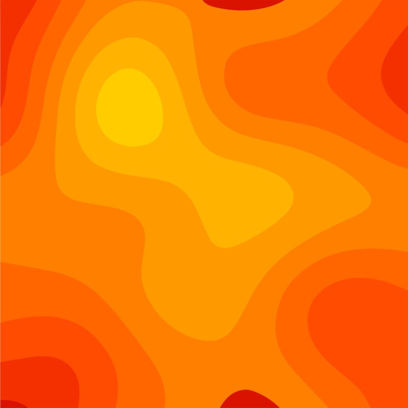 AQUARELA TONS DE LARANJA