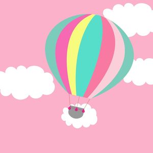 BALÃO NUVENS MENINA