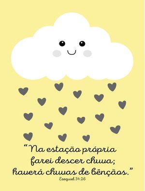 NUVEM CHUVA DE BÊNÇÃOS
