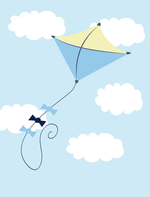 ARTE INFANTIL PIPA NUVENS