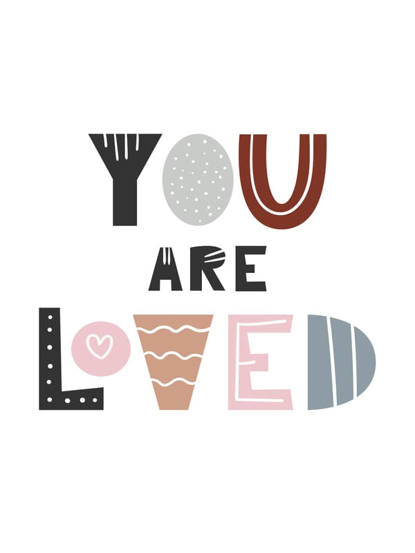 YOU ARE LOVED ESCANDI