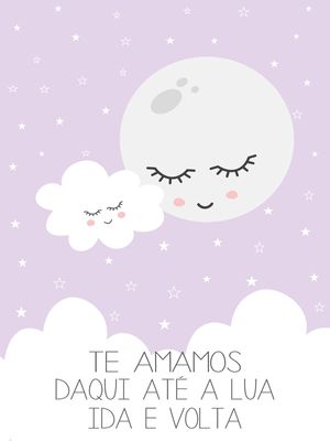 DECOR LUA NUVEM BABY 2