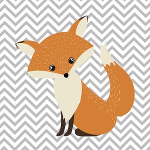 DECOR INFANTIL CHEVRON RAPOSA