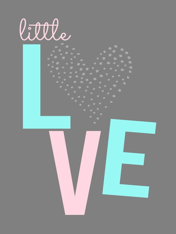 DECOR MENINA LITTLE LOVE