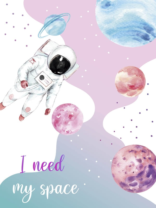AQUARELA I NEED MY SPACE