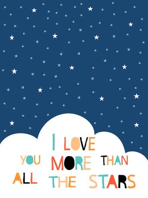 ARTE INFANTIL I LOVE YOU