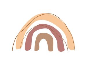 ARCO ÍRIS MINIMALISTA