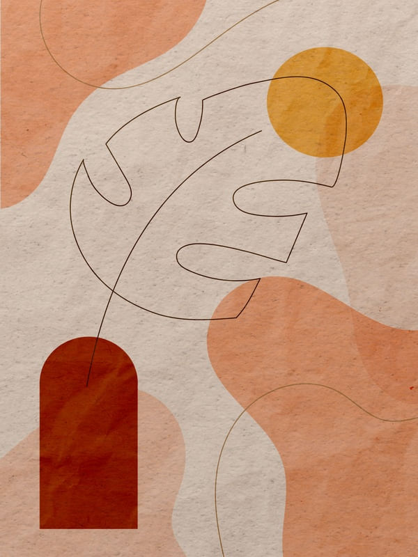 ABSTRATO FOLHA E FORMAS