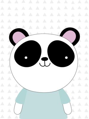 PANDA CAMISETA