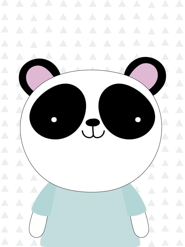 PANDA CAMISETA