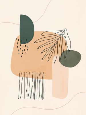 ABSTRATO FORMAS E FOLHAS 01