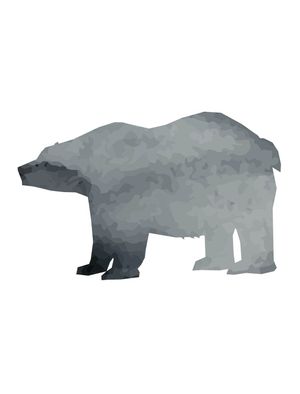 ARTE URSO AQUARELA
