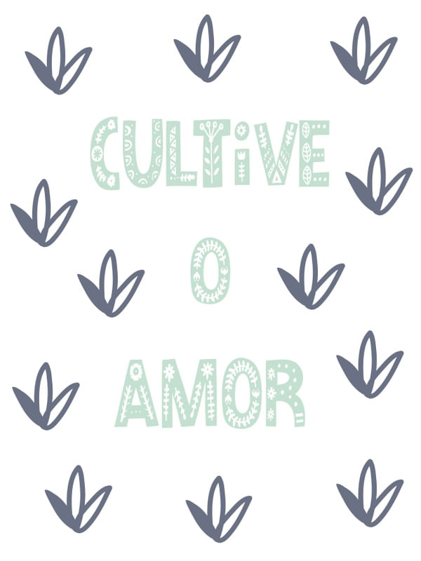 CULTIVE O AMOR ESCANDI