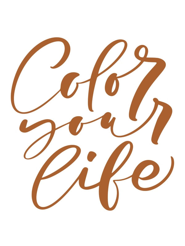 COLOR YOUR LIFE