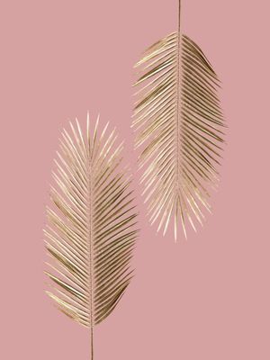 ROSÊ AND GOLD LEAVES