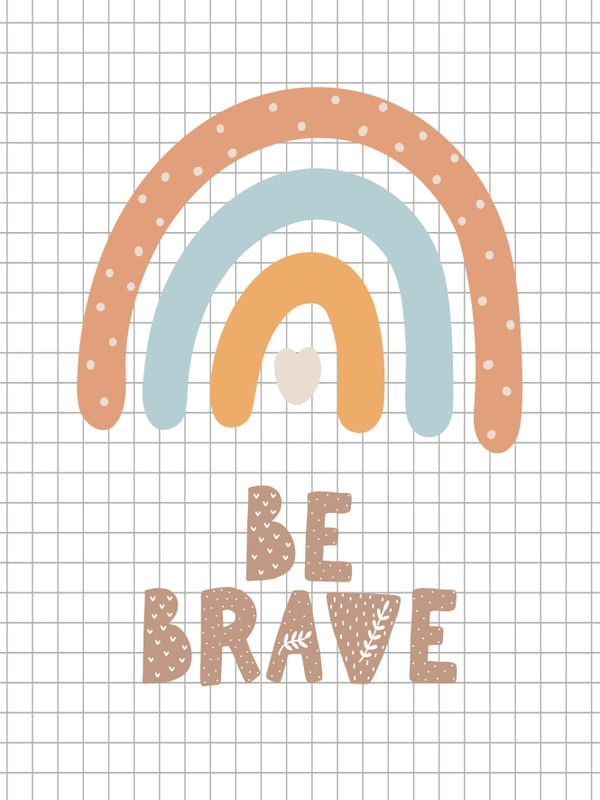ARCO ÍRIS BE BRAVE