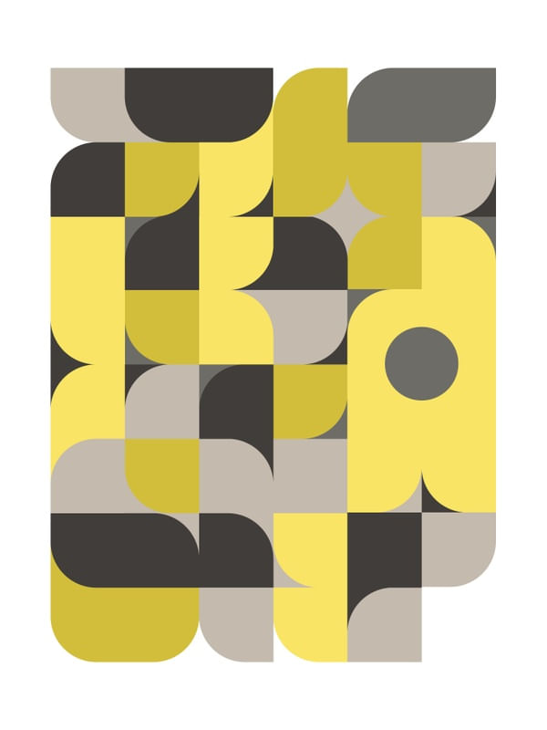 ABSTRATO FORMAS AMARELO