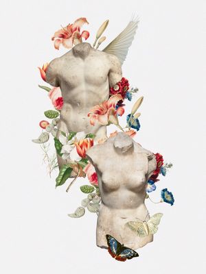 FLORAL STATUES