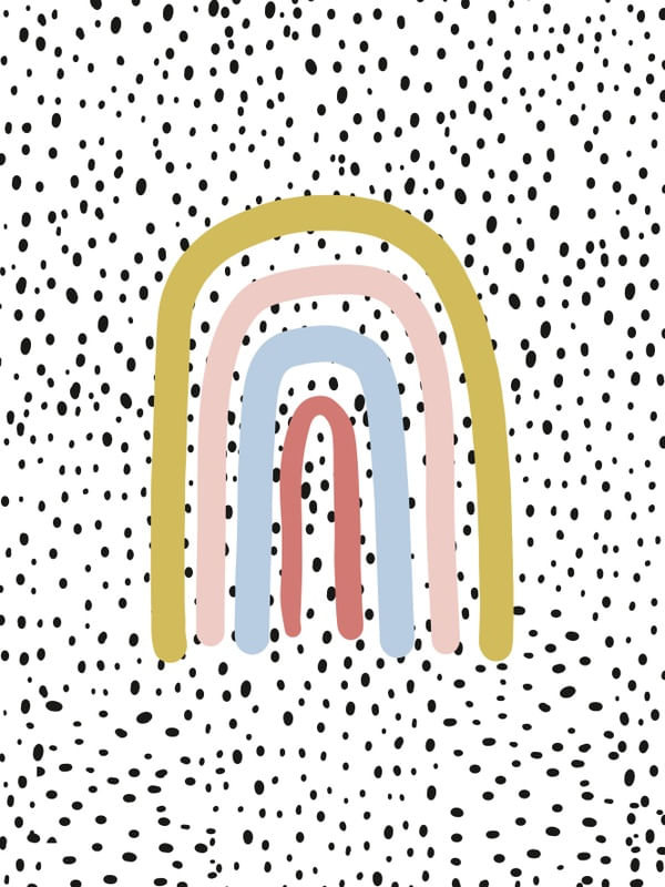 ARCO ÍRIS BOHO MENINA