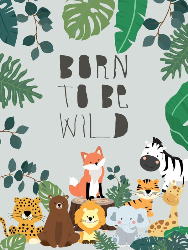 JUNGLE BORN TO BE WILD