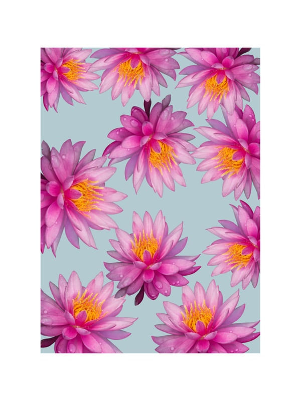 ABSTRATO FLORES VINTAGE