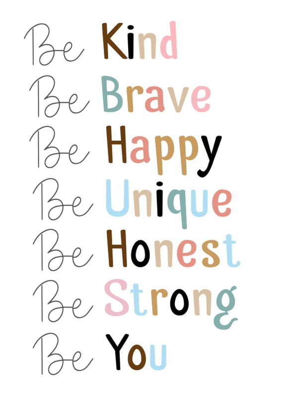 BE YOU BE STRONG