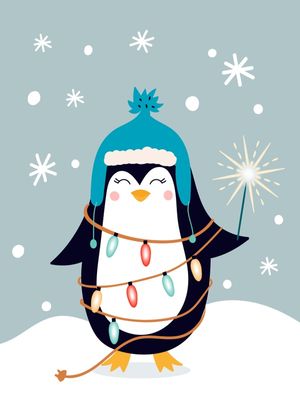 PINGUIM NATALINO KIDS