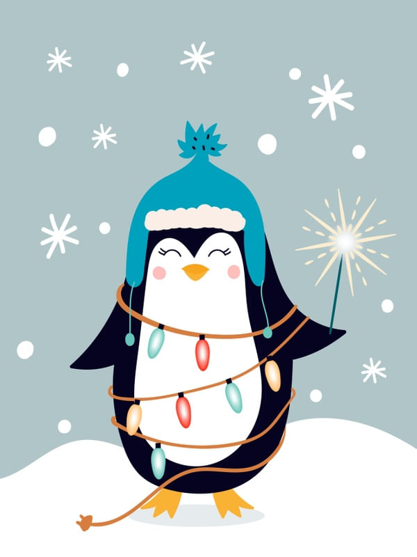PINGUIM NATALINO KIDS